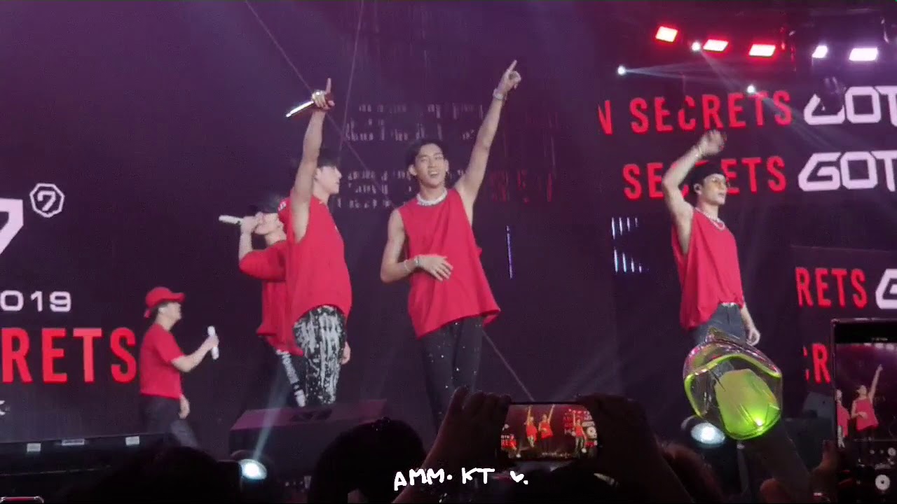 Got7 Fan Fest In Bkk Seven Secrets Day 4 Girls Girls Girls Encore Ending Youtube