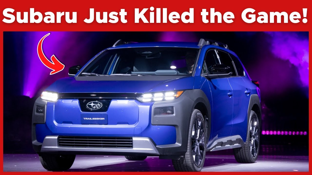 Subaru только что анонсировала 6 новых моделей 2026 года, которые уничтожат конкурентов