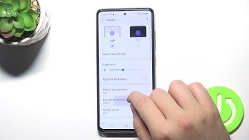 How to Increase Display Sensitivity in SAMSUNG Galaxy A52s - Display Settings