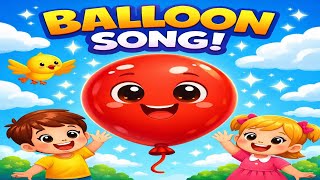 Happy Balloon Song Kids Song Nursery Rhyme Cartoon Animation
