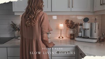 [Slow Living Diaries] A Cozy Fall Morning At Home | Coffee Station Upgrade | Backyard Fall Refresh