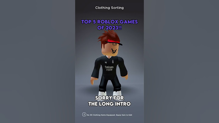 TOP 5 ROBLOX GAMES OF 2023! 🌟 💎 💥