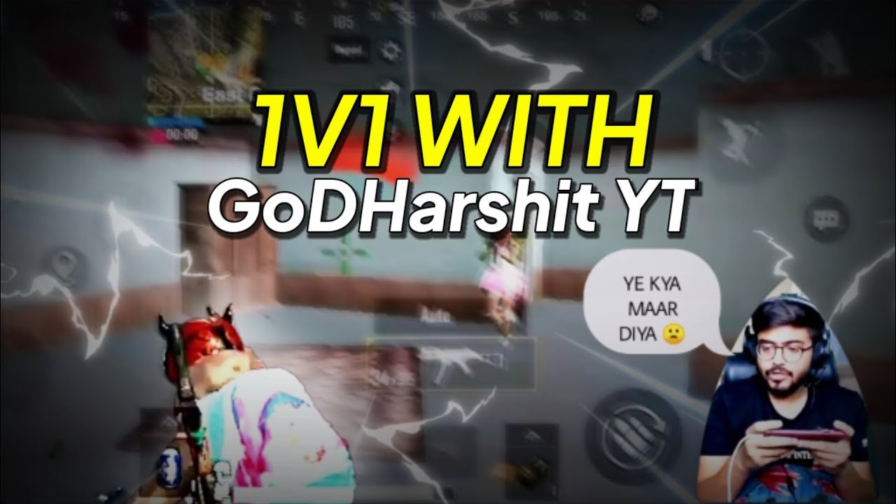 @GoDHarshit YT IN MY MATCH🥵 | 1v1 WITH GoDHarshit YT | ON LIVE STREAM