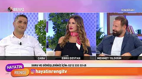 Aba Beyaz Tv'de Ebru Destan Ve Mehmet Yldrm'n Konuu