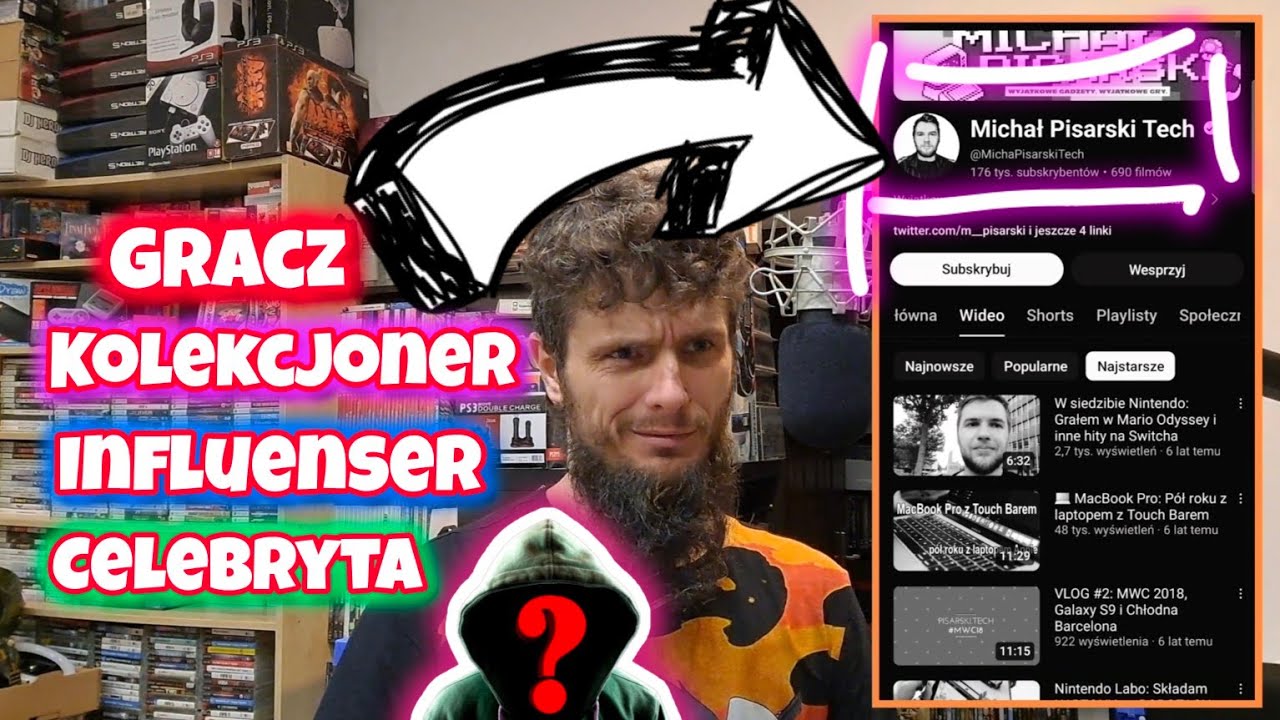 MichałPisarskiTech: Influenser, Celebryta, Gracz czy Kolekcjoner ? - Odpowiadam na komentarz Michała