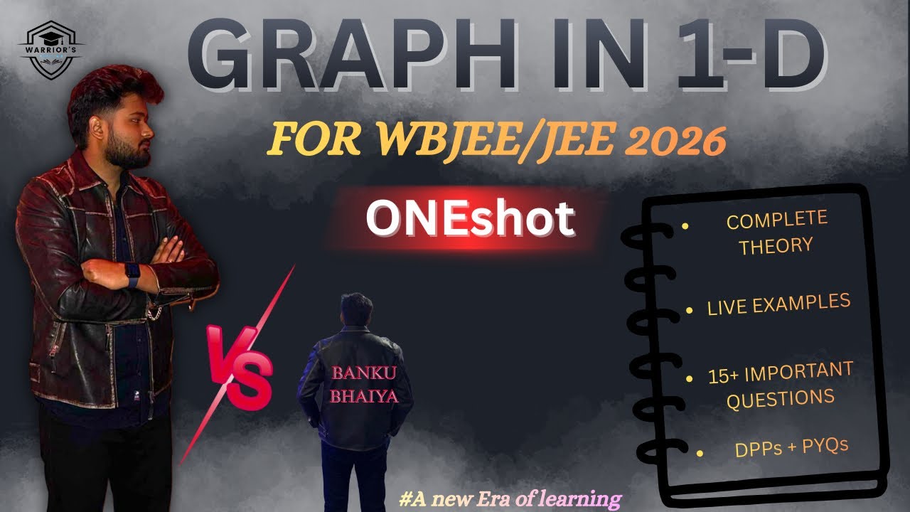 KINEMATICS GRAPHS (One Shot + Deep Concept) 🔥||