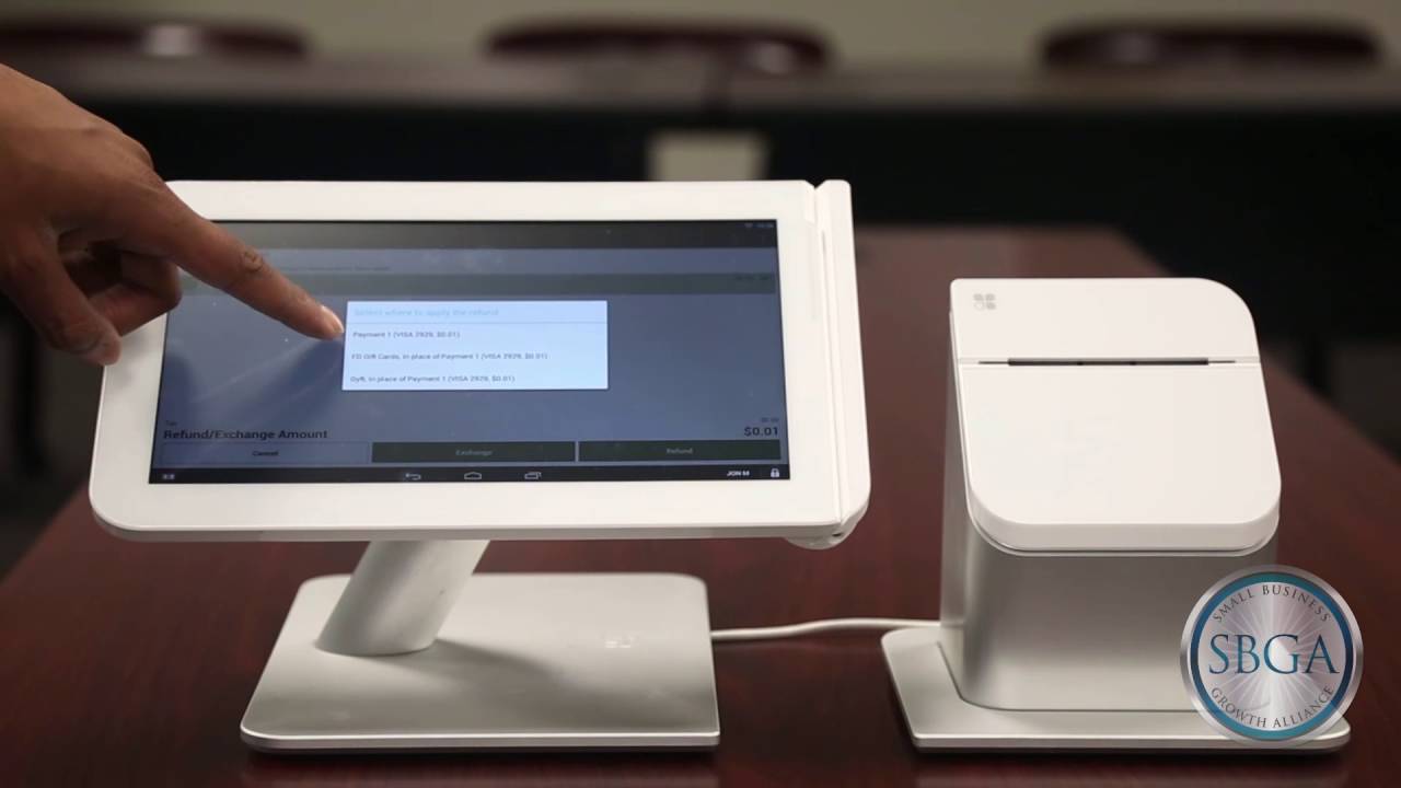SBGA - Issuing a Refund on a Clover Station - YouTube