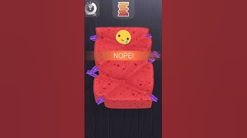 Game:- sponge level 52 complete #ytshorts #shorts #youtubeshorts #viralshort #sponge #gameplay #art