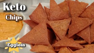 Detailed Thin & Crispy Keto Chips which are EGGLESS !! This Is THE BEST Keto Snacks Ever | Gluten Free Profile