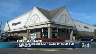 CVS, Walgreens Limit Sales of cold and Flu Medicine