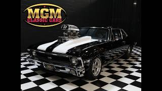 1971 Chevrolet Nova BUILT SUPERCHARGED PRO STREET DRIVING - SHOW PIECE - For Sale