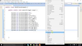 What is Math Class in Java Lang Package?.