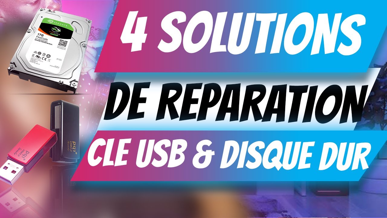 4 Solutions Efficaces pour Réparer une Clé USB ou un Disque Dur — free download