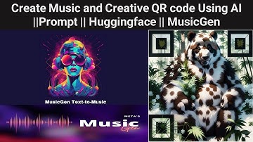 Create Music and Creative QR code Using AI ||Prompt || Huggingface || MusicGen || @datatechinfo