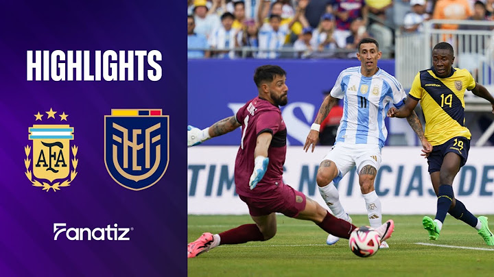 Argentina 1-0 Ecuador | Extended Game Highlights | International friendly 2024