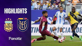 Argentina 1-0 Ecuador | Extended Game Highlights | International friendly 2024