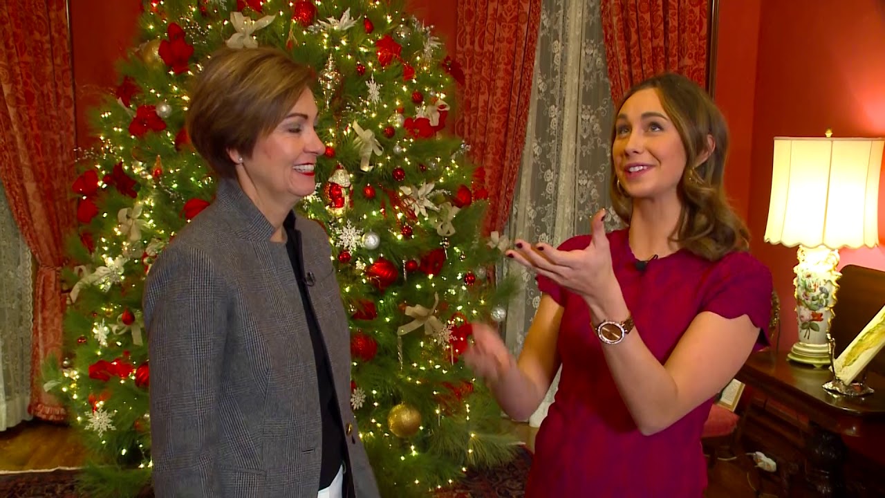 Tour Iowa's Governor's Mansion: Terrace Hill decorated for the holidays