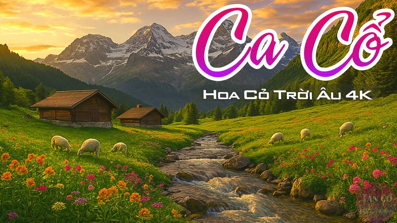 Nhạc TÂN CỔ CẢI LƯƠNG Song Ca Trữ Tình Ngọt Ngào | CA CỔ Thư Giãn Ngắm Hoa Cỏ Trời Âu 4K
