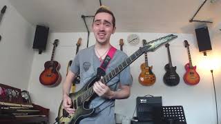 Tiesto, KSHMR, Vassy - Secrets -  Rock Metal Guitar Remix Cover