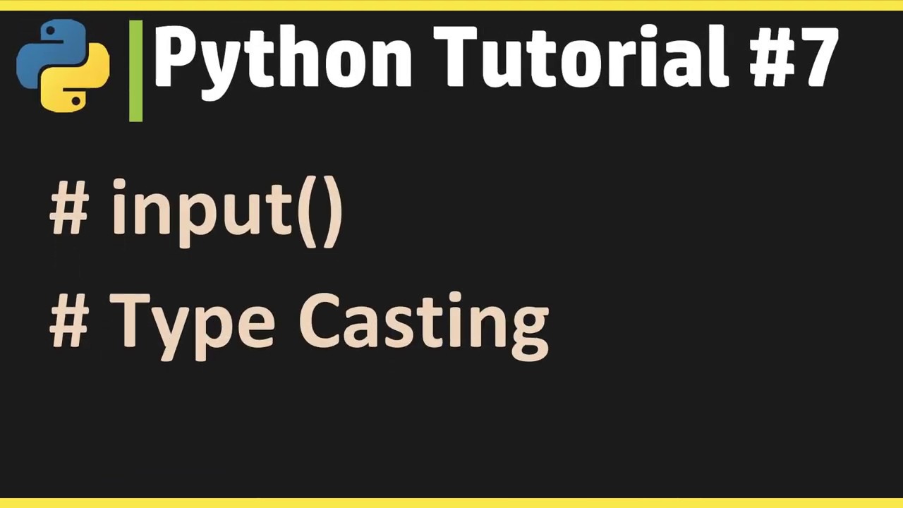 Python Tutorial #7 | Learn Python Online - YouTube