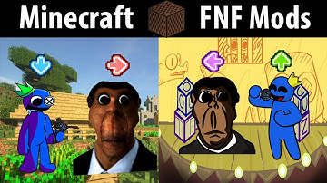 FNF Character Test | Gameplay VS Minecraft Note Block | Obunga | NEW Rainbow Friends | Playground