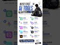 10 Best FREE AI Tools for Students in 2026 🔥#aitools #students #chatgpt #ai #productivity #study