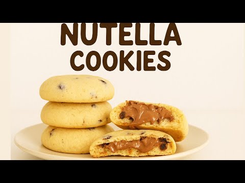 Nutella chocolate chip cookies recipe | These Nutella Cookies Broke the Internet!