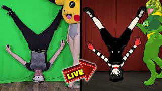 I Did Full Body Trolling in VRChat LIVE! (Stunts in VR)