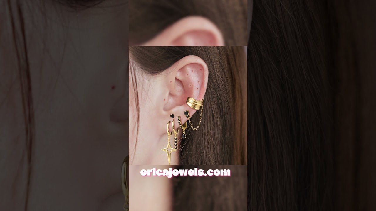 How to Create a Stunning Ear Curation: Step-by-Step with EricaJewels! | Piercing Jewelry
