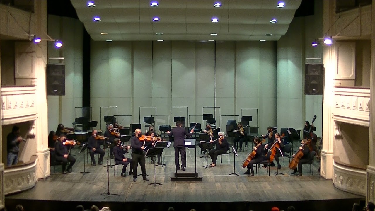 Viola concerto in the Style. J. C. Bach. Solista: José Guevara. Orquesta Barroca de Mendoza.