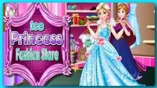 ICE Princess Fashion Store Game Review Anna & Elsa Beauty Makeover Games Online s screenshot 3
