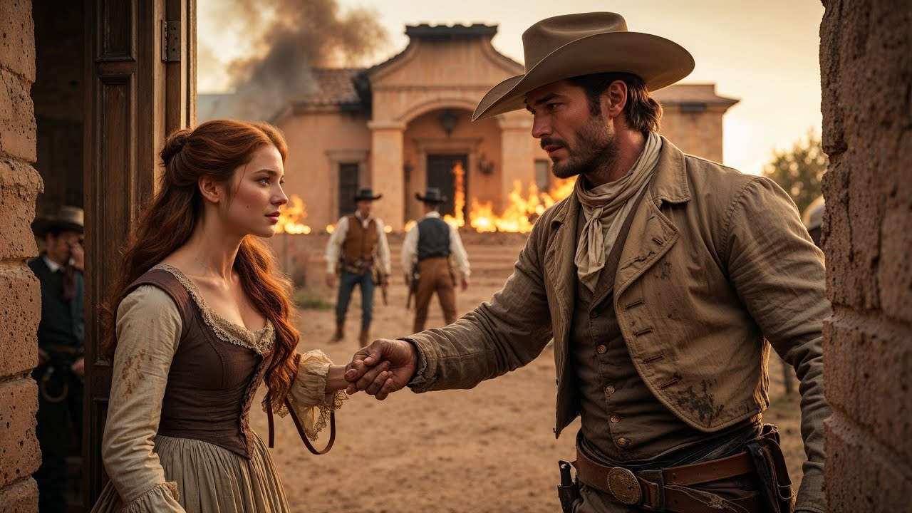 Three Sisters Were Locked in the Cellar, A Cowboy Broke Them Out Before the Fire Spread