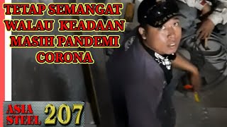 Pekerja seniman api dan teror korona