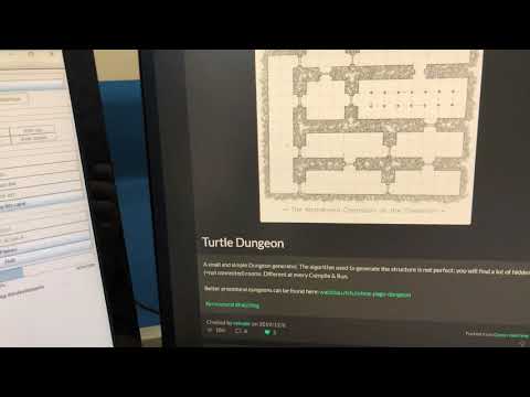 Plotting procedular D&D maps with a Makelangelo Robot