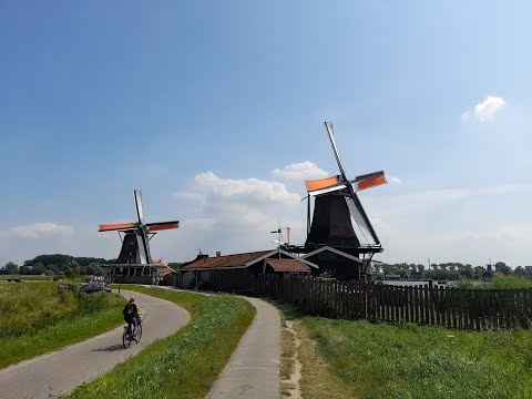 Cycling in Amsterdam Area:  Zaanse Schans - Kalverringdijk