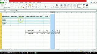 Hlookup pada microsoft excel ...
