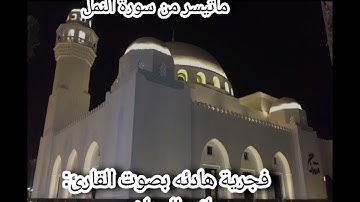 تلاوة ماتيسر من سورة النمل. بصوت القارئ هاني الوهاشي