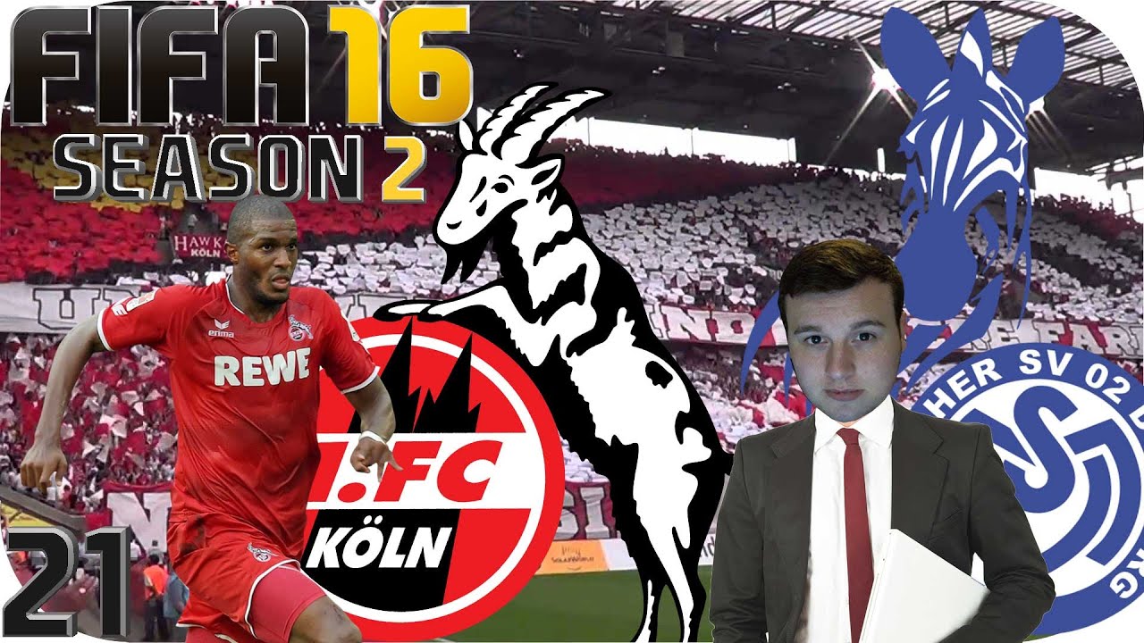 Fifa 16 Karriere MSV DUISBURG ► 1.FC KÖLN ◄ [S2E21] | Doreax FaceCam