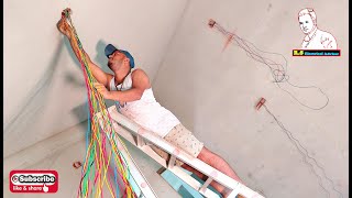 Wire Installation In House Full Video Part- 1