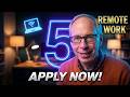 AI Remote Work Companies - 5 Real Places to Apply Right Now