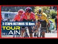 EGAN Bernal y NAIRO Quintana vs JUMBO en L' AIN 2 Etapa ULTIMOS 15 Kms