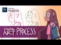 HOW TO USE LAYERS IN PHOTOSHOP - My Digital Art Process