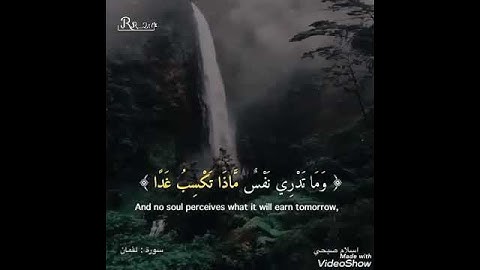 وما تدري نفس ماذا تكسب غدا | إسلام صبحي ( سورة لقمان)
