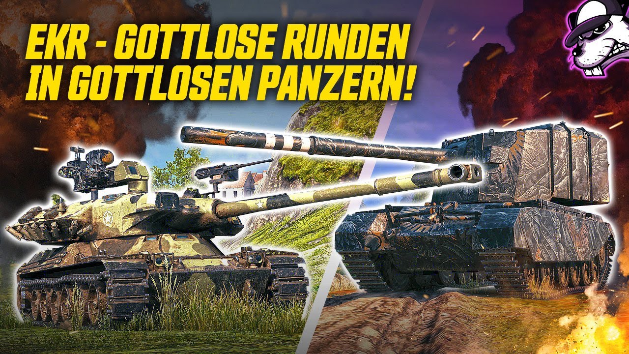 EKR - Gottlose Runden in gottlosen Panzern! [World of Tanks - Gameplay - Deutsch]