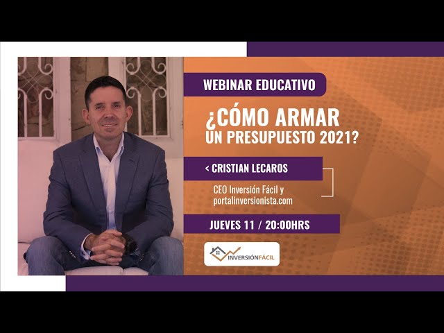 ¿Cómo armar un presupuesto 2021?