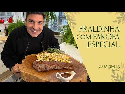 FRALDINHA COM FAROFA DE BISCOITO DE ARROZ - CASA GIALLA