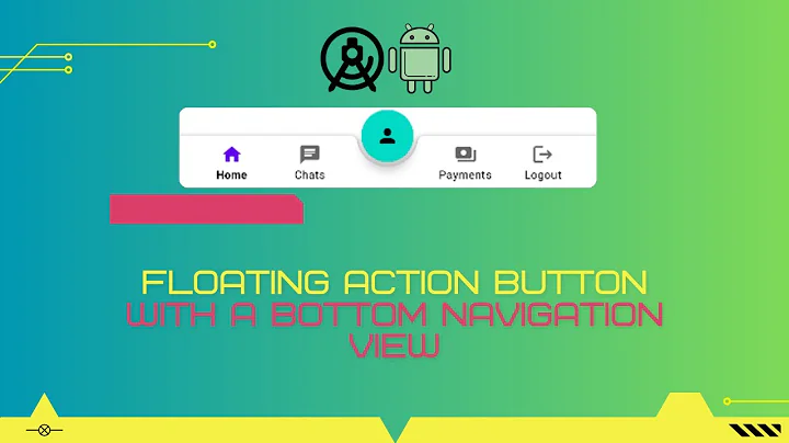 Attach a Floating Action Button to a Bottom Navigation Bar - Android Studio | JAVA