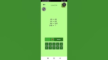 Logic Math level 54 🎮 📐📊📚 LogicMath IQ test Riddle games || math puzzle | offline || mahfuz FIFA