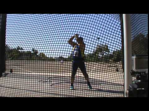 Greg Retzer 6K Hammer Throw Mt SAC RELAYS - YouTube