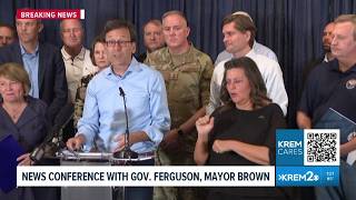 Spokane Fires update from local and state officials | Monday's News Conference